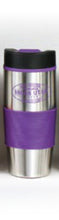 Load image into Gallery viewer, 747 15oz VENTURA STAINLESS STEEL TUMBLER WITH COLORED GRIP
